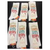 6 new pairs of sandy salty happy socks
