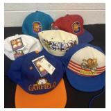 Group of Garfield hats
