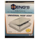 New universal roof vent for rv