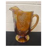 10ï¿½ Indiana Carnival Glass Iridescent Marigold