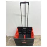 Foldable Utility Crate on Wheels