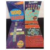 6 new cross word puzzles books