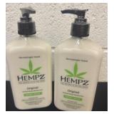 2 new  Hempz lotions 17oz