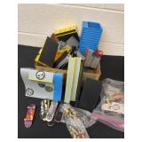 Tech deck skate park with boards and wheels