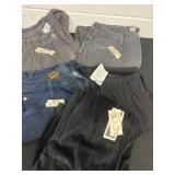 16p corduroy pants with 16p jeans and stretchy