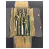 Vintage German 10 Piece Drafting SET by The