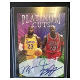 Facsimile Auto Platinum Cuts Michael Jordan