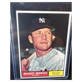 Mickey Mantle 1961 Topps reprint