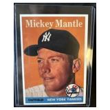 Mickey Mantle 1958 Topps reprint