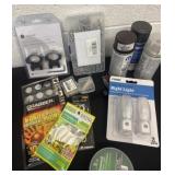 Sprays, tape and night lights, hand warmers