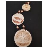 26 inch Vintage CB Casler ceramic wall hanging.