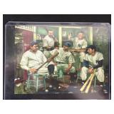 Yankees Legends Mickey Mantle Lou Gehrig Babe