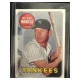 Reprint Mickey Mantle 1969 Topps Card