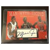 Man Myth Legend Michael Jordan facsimile auto