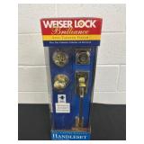 Weiner Lock Brilliance Handleset in Box