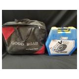 Two sets of tire chains unknown sizes