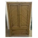 64.5x19x34 Heavy Armoire Dresser
