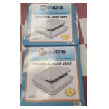 2 Universal Roof vent