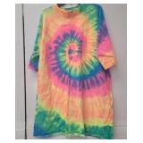 4XL Tie die t shirt