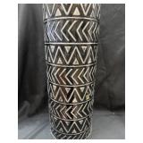 21ï¿½x9ï¿½ metal vase