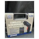New camco cordless screw driver set