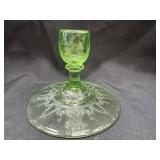 HOCKING GLASS CO. CAMEO uranium  3-3/4' TALL