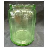 6ï¿½ Vintage Hazel Atlas Green Depression Glass