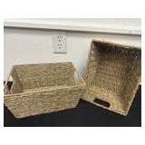 12ï¿½x9ï¿½ wicker baskets