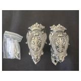 2 3ï¿½ fleur sword hanger