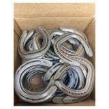 Group of different size horseshoes