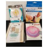 NEW Cutter tool and 3 embroidery kits.