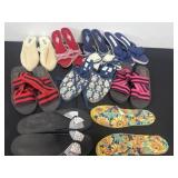 Group of size 6 shoes and sandals