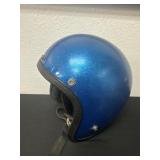 Vintage 1970 motorcycle helmet