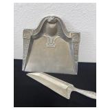 Art Deco Aluminum Chrome Table Crumber Silent