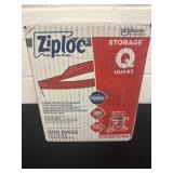 Ziploc 500 bags 7ï¿½x7-7/16ï¿½ bags quarts size