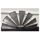 30ï¿½x15ï¿½ metal windmill blade decor