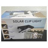New solar clip light