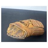 Vintage baseball mitt