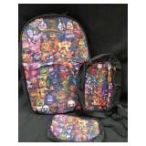 Three piece backpack set