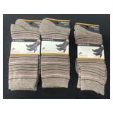 6 new pairs of dress socks
