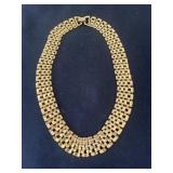 Vintage 1980s Napier Gold Tone Egyptian Revival