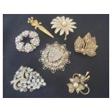 Group of vintage pins
