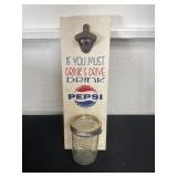 16ï¿½x6ï¿½ wood bottle opener Pepsi