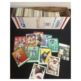 Group of football cards