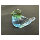 Cute Aqua Blue Bird Figurine 1.5x2.5