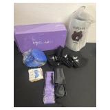 Yoga block, sweat ware and more