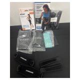 Group of training loops and waist trimmer and