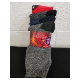 Winter heated men's warm winter thermal socks