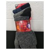 3 pairs of New size 10-13 winter heated thermal