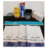 Child Pole. Supplies and paper